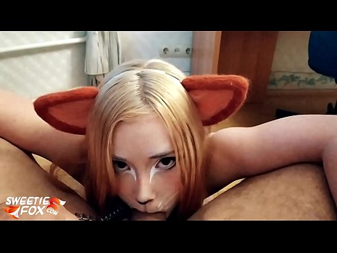 ❤️ Kitsune loro dick na kụkọba n'ọnụ ya ☑ Anal porn ️❤
